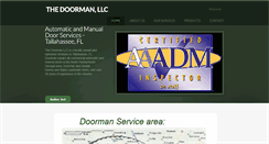 Desktop Screenshot of doormanllc.com